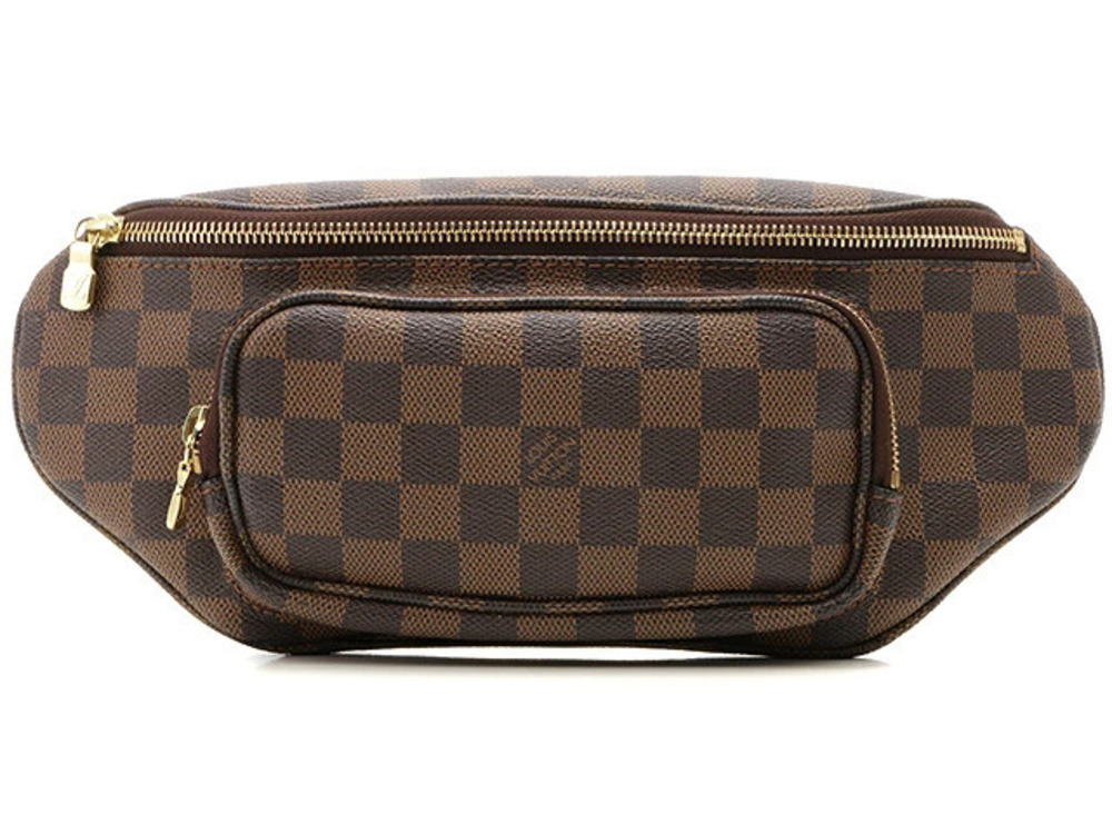 LOUIS VUITTON bag Bumbag Melville waist body Damier Ebene Brown